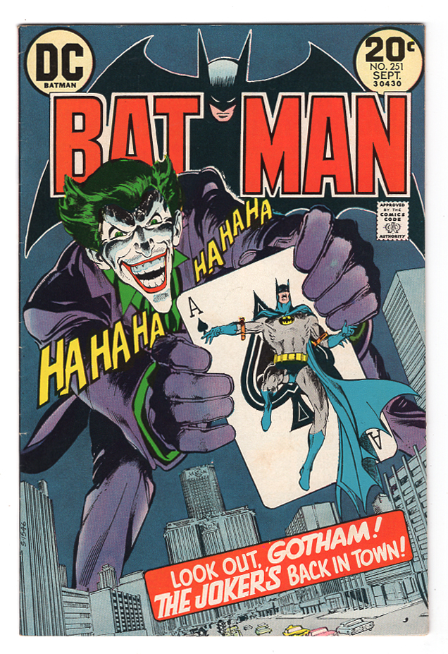 Batman #251 VF/VF+ Front Cover