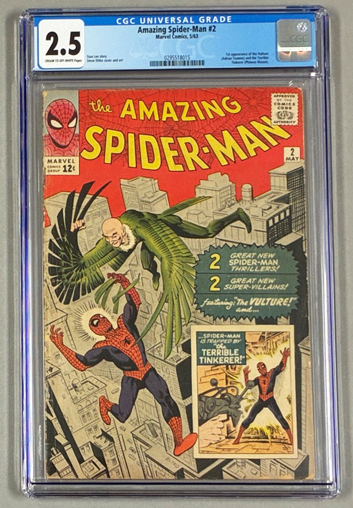 Amazing Spider-Man #2 VG+ Front Cover