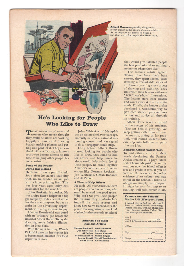 X-Men #11 VF+ Back Cover