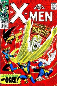 X-Men 28 featuring Banshee