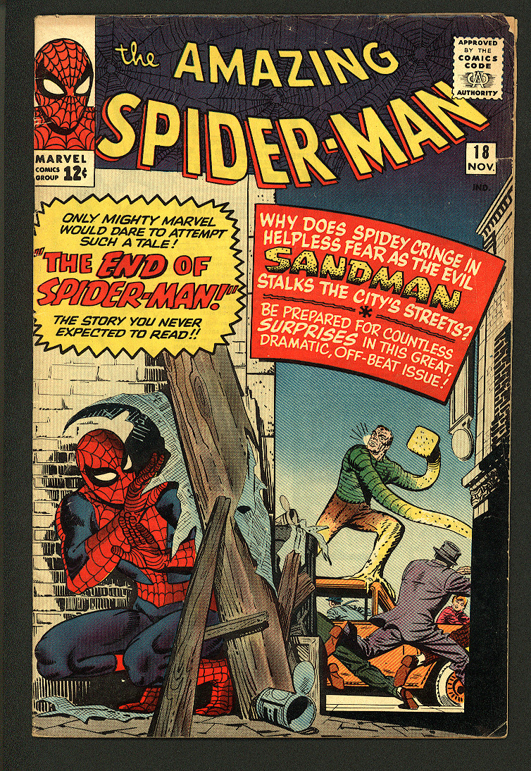 Amazing Spider-Man #18 F- Front Cover