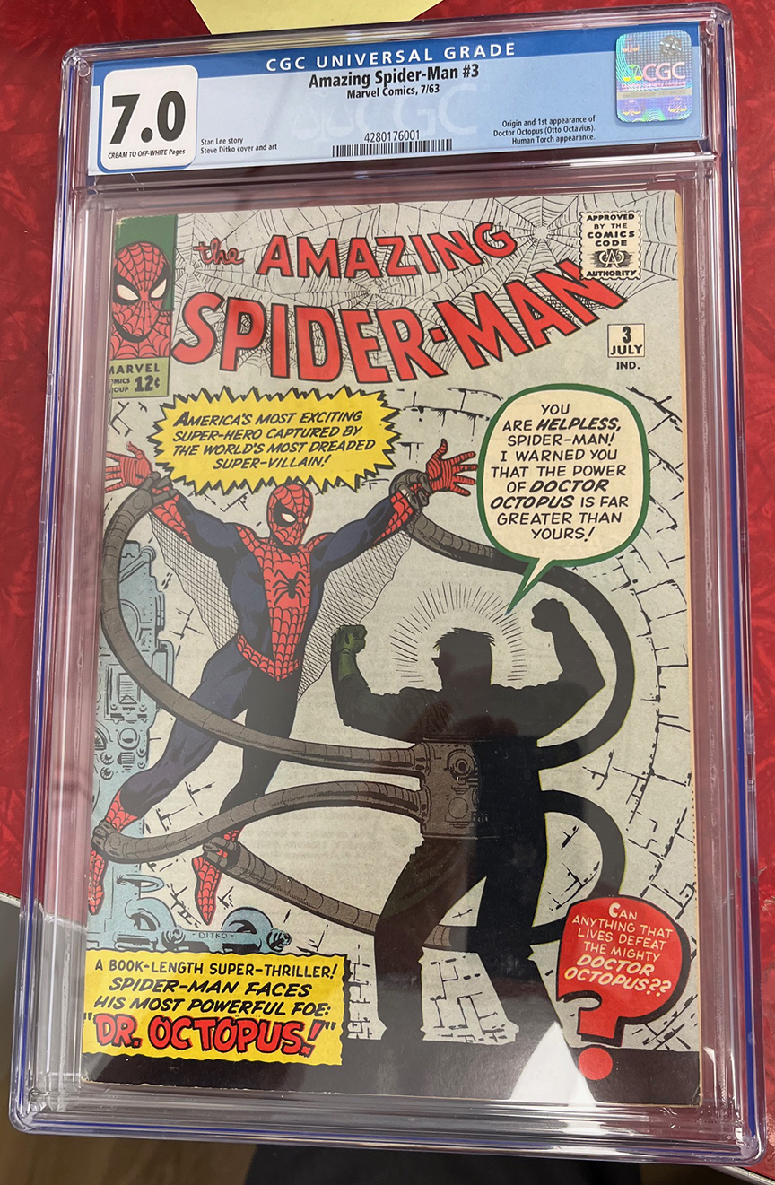Amazing Spider-Man #3 CGC 7.0 Front Cover