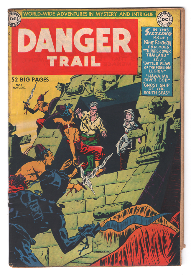 Danger Trail #3 VG+ Front Cover