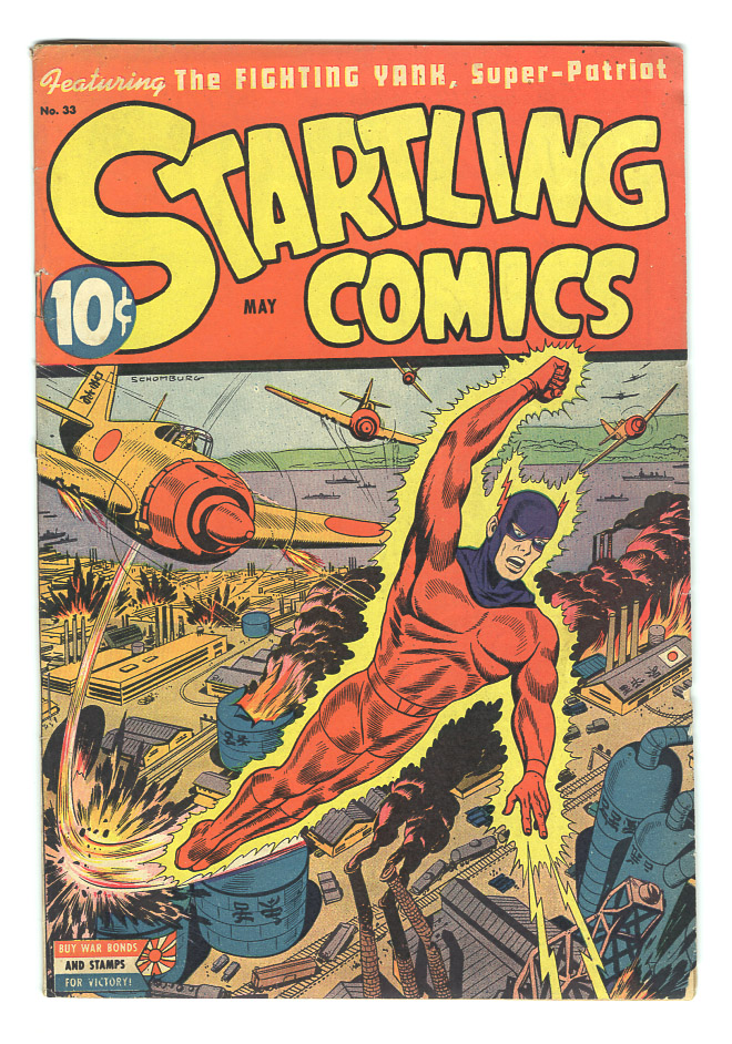 Startling Comics #33 F- Front Cover
