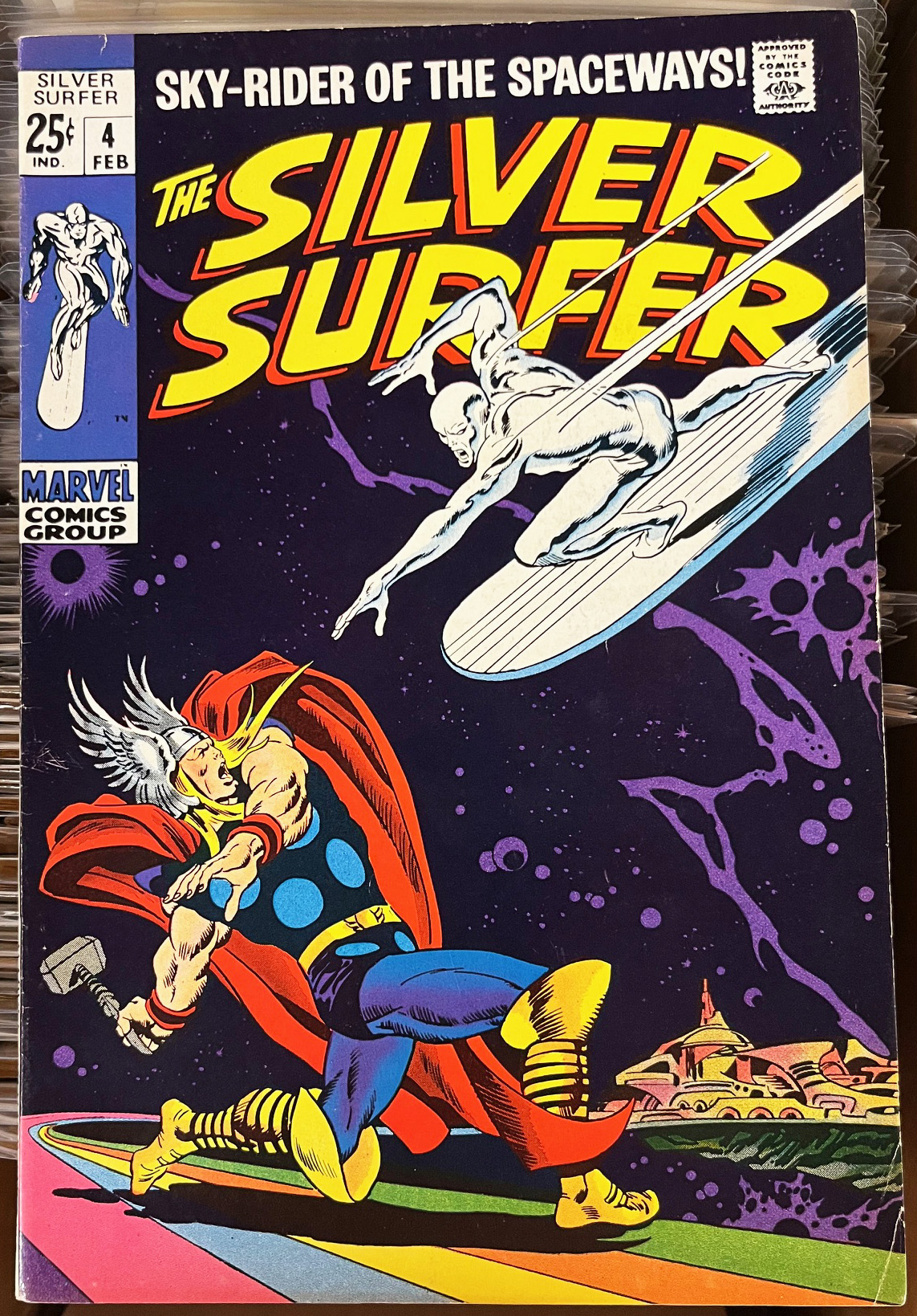 Silver Surfer #4 F/VF Front Cover
