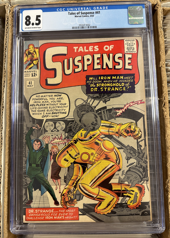 Tales of Suspense (Superheroes) #41 CGC 8.5 Front Cover