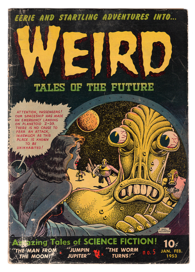 Weird Tales of The Future #5 VG- Front Cover