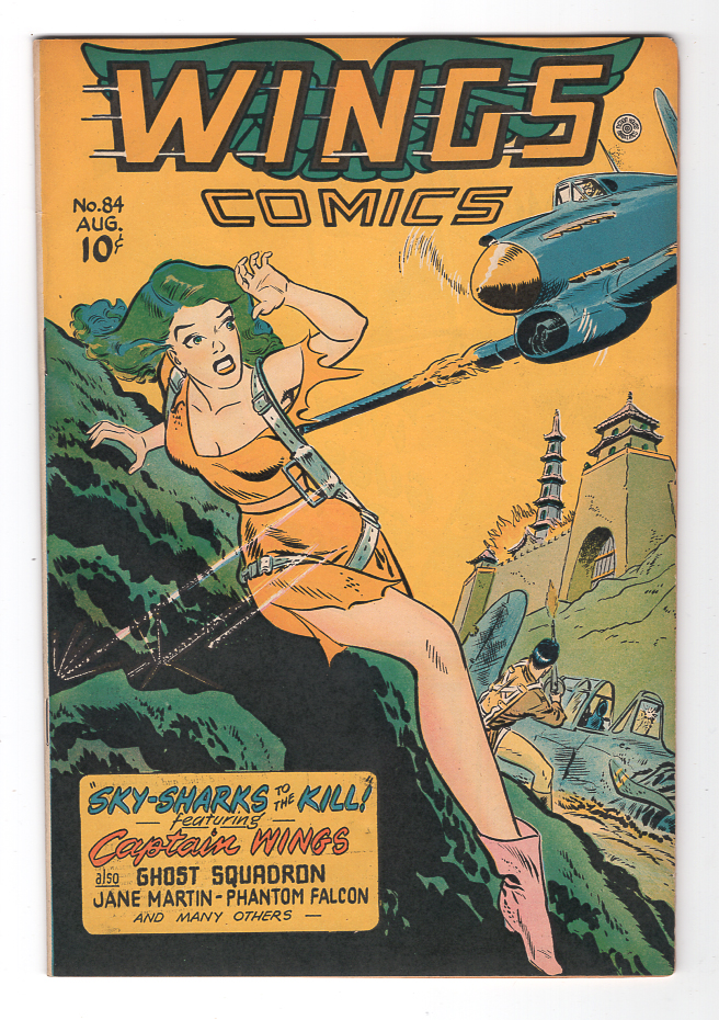 Wings #84 VF+ Front Cover